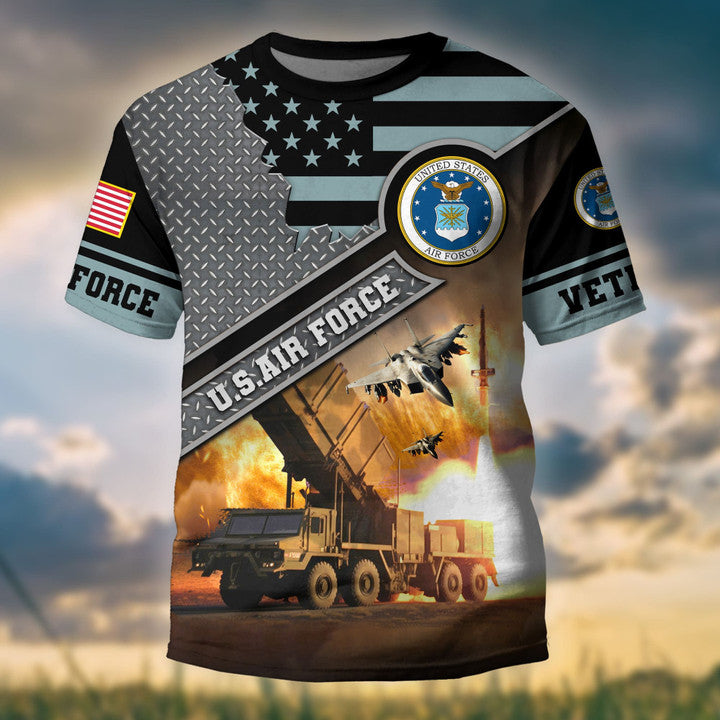 Premium Multiservice US Veteran T-Shirt