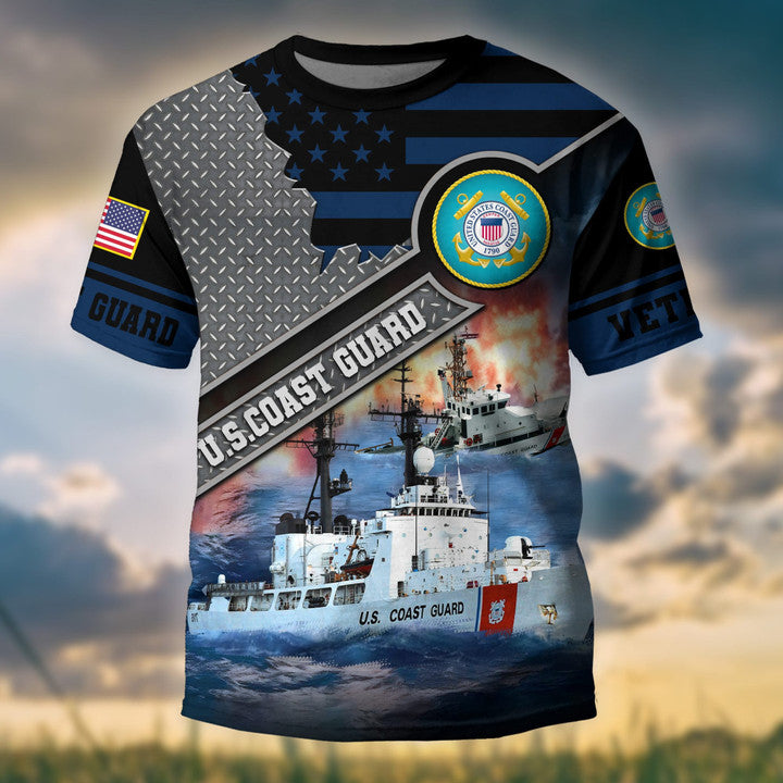 Premium Multiservice US Veteran T-Shirt