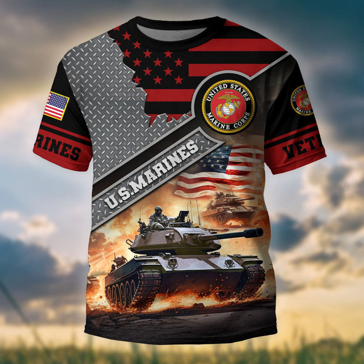 Premium Multiservice US Veteran T-Shirt
