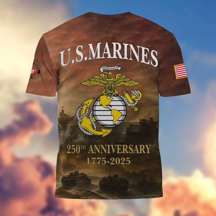 Premium 250th Anniversary Marine T-Shirt
