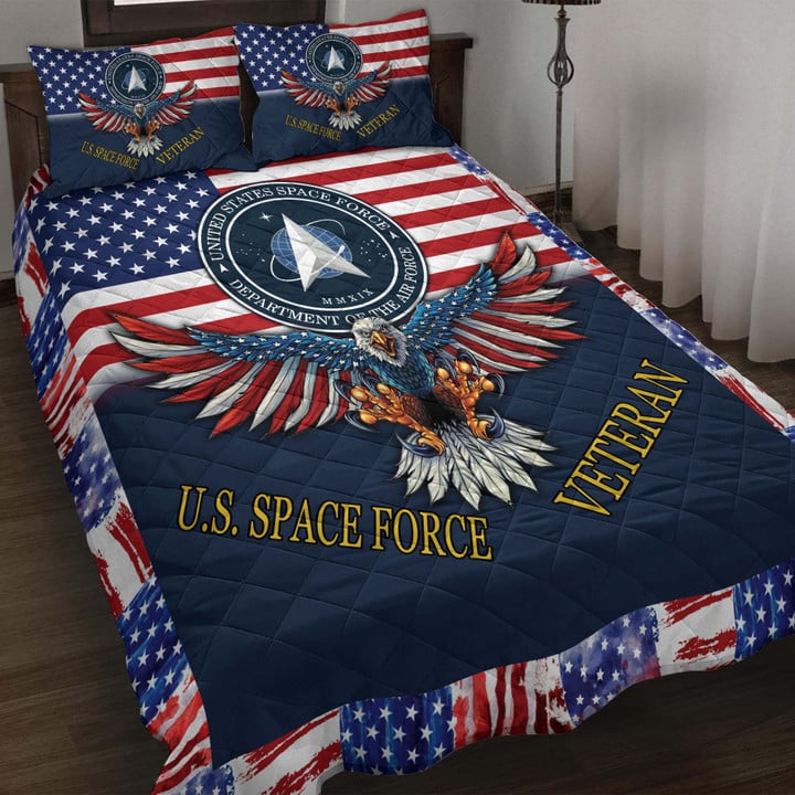 Premium Multiple US Military Services Veteran Bedding Set