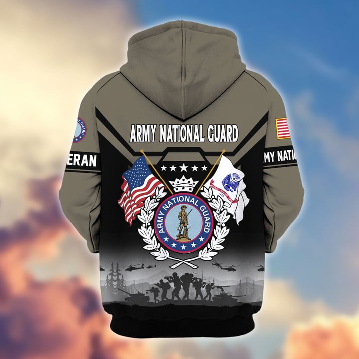 Premium US Veterans Zip Hoodie BPHN011014
