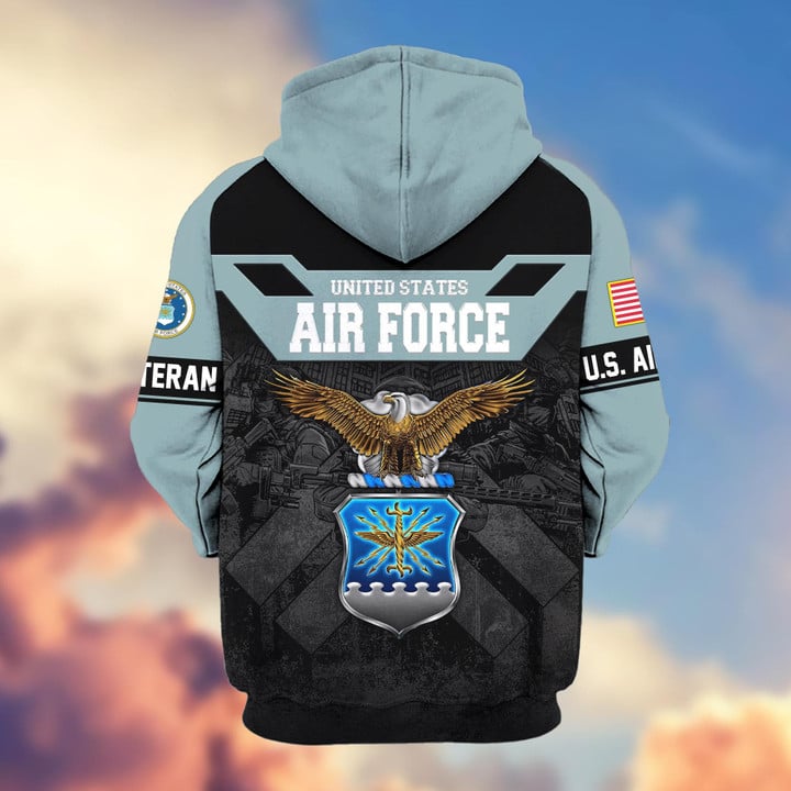 Premium US Veterans Zip Hoodie ATTN011023