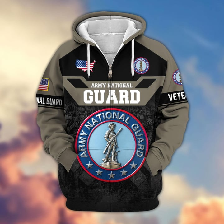 Premium US Veterans Zip Hoodie ATTN011023