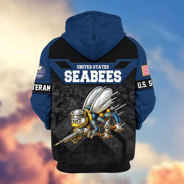 Premium US Veterans Zip Hoodie ATTN011023