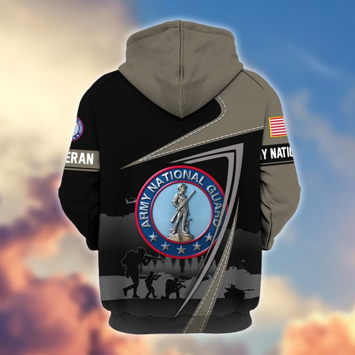 Premium US Veterans Zip Hoodie BPHN091011