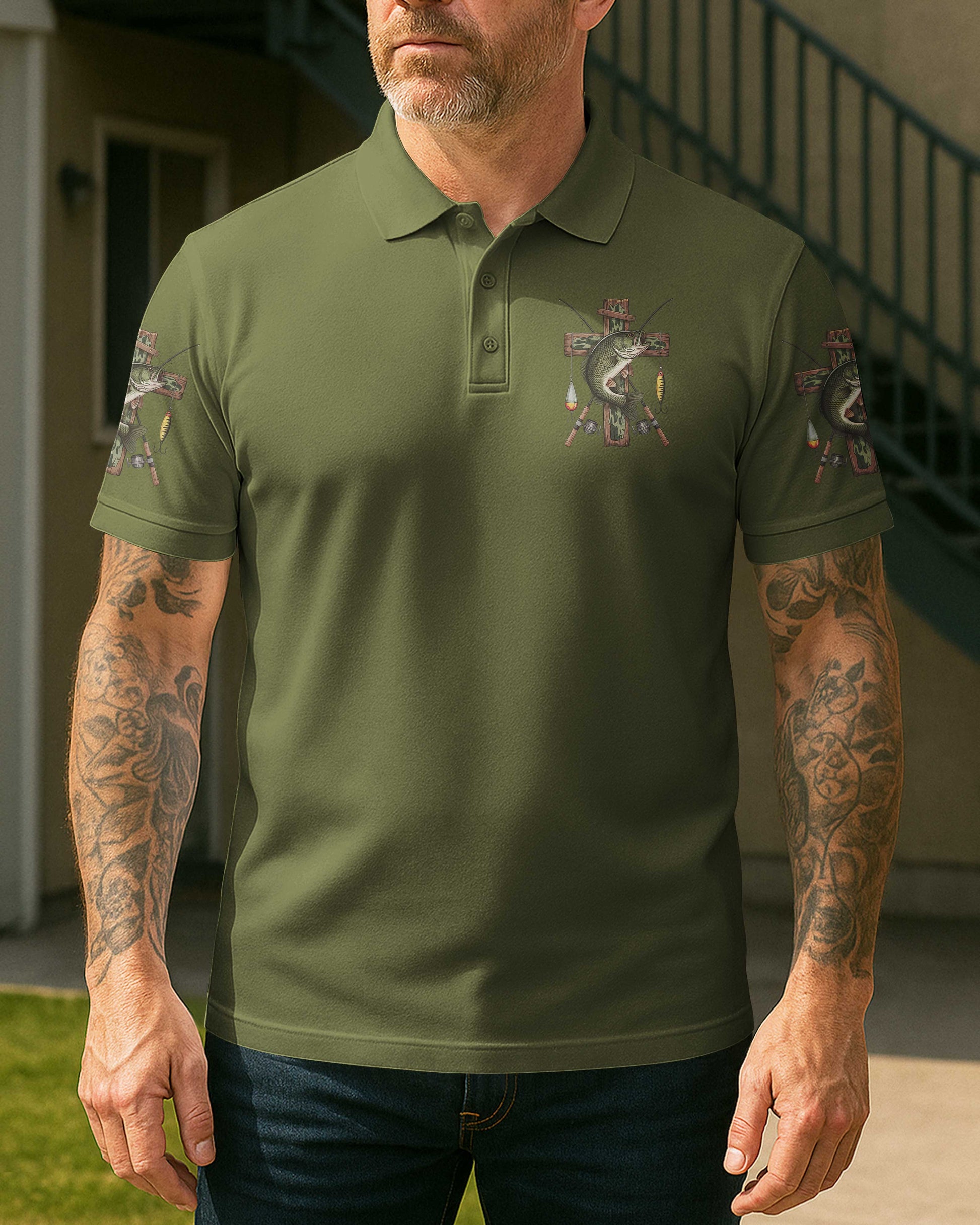 Jesus Is My Savior Fishing Is My Therapy Shirt