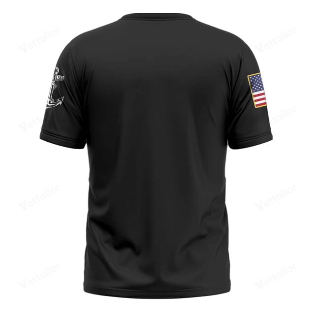 Custom Navy Ship T-Shirt x “Less Than 1% Of Americans Have Ever Seen The Sunset From A U.S. Navy Ship I Have”