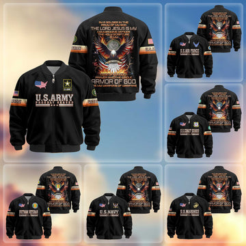 Premium US Veterans Bomber Jacket APHN071014, Gifts For US Veterans, Gifts For Veterans Day