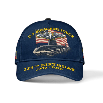 Navy Submarine 125th Birthday Classic Cap
