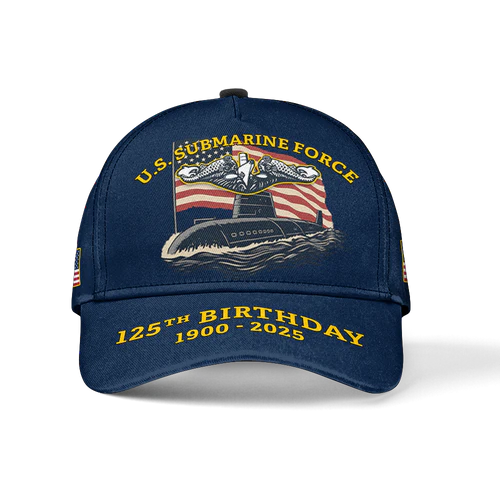 Navy Submarine 125th Birthday Classic Cap
