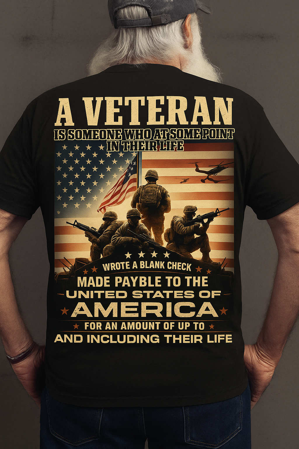 For Those Who Signed with Their Life – Veterans Tee