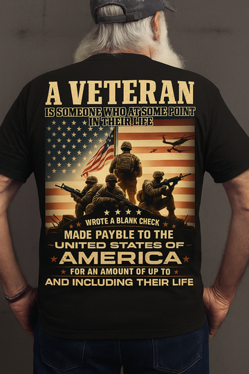 For Those Who Signed with Their Life – Veterans Tee
