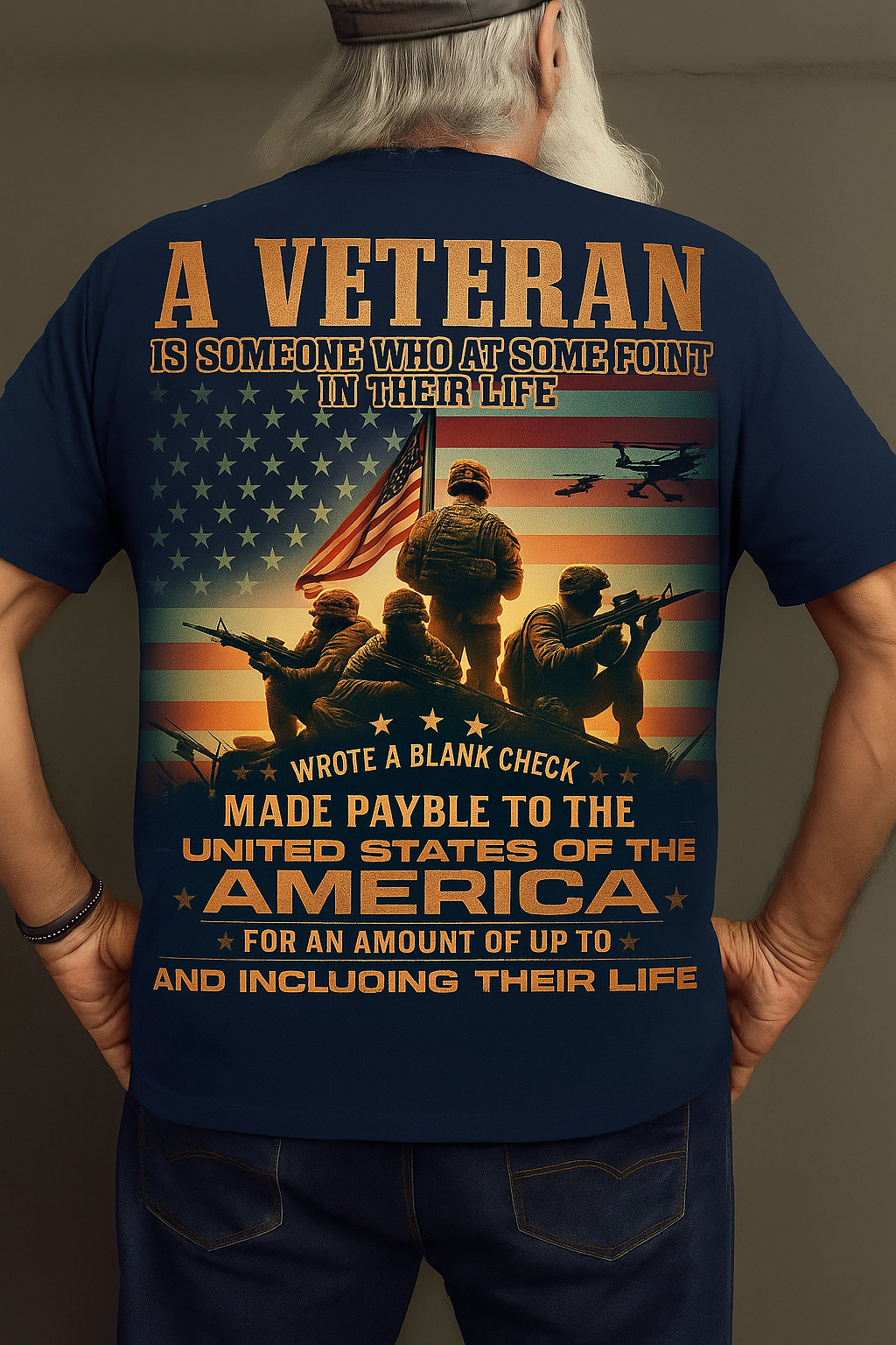 For Those Who Signed with Their Life – Veterans Tee