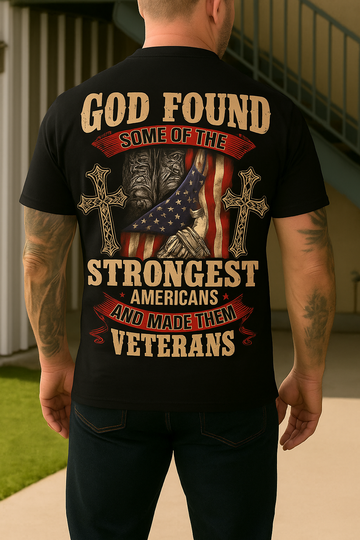 Classic Veteran Pride Shirt – Strongest Americans Design