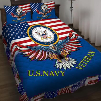 Premium Multiple US Military Services Veteran Bedding Set