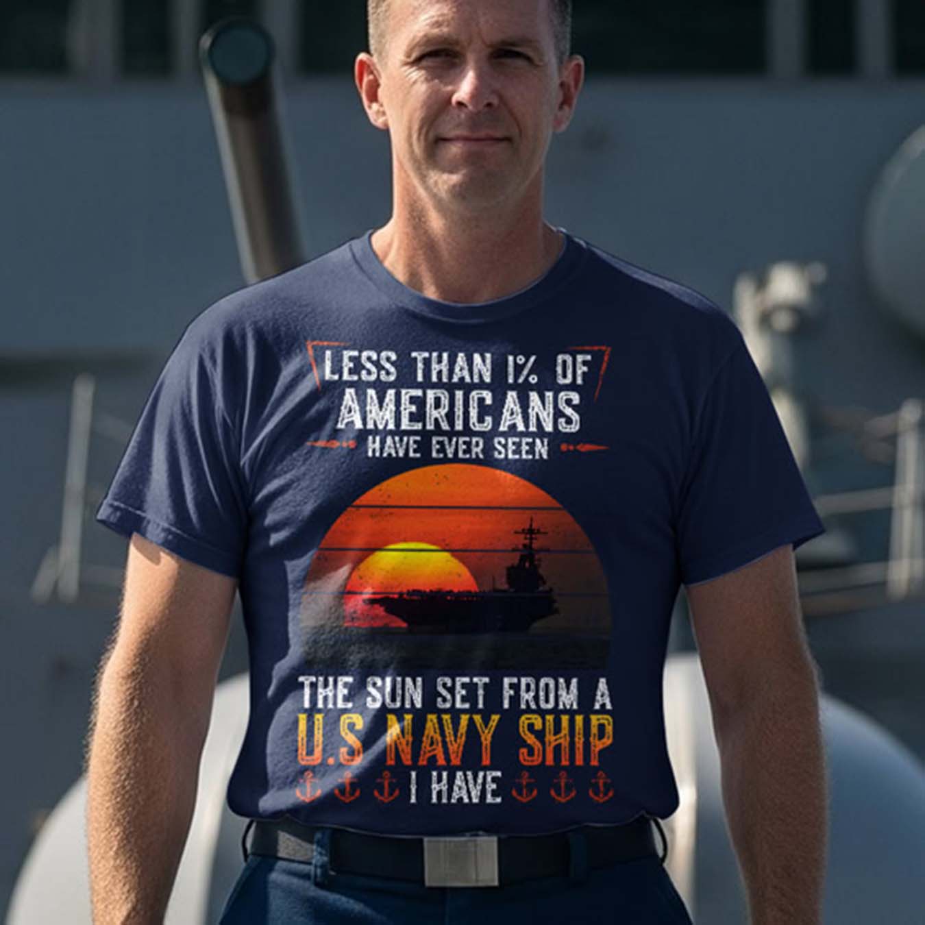 Have Ever Seen Sunset From Navy Ship - Perfect Gift For Veteran Dad