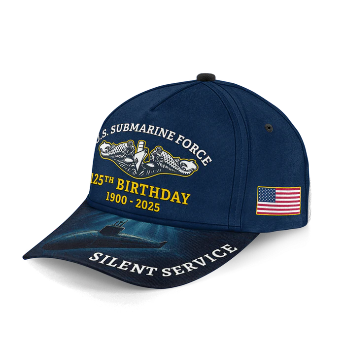 Navy Submarine 125th Birthday Classic Cap