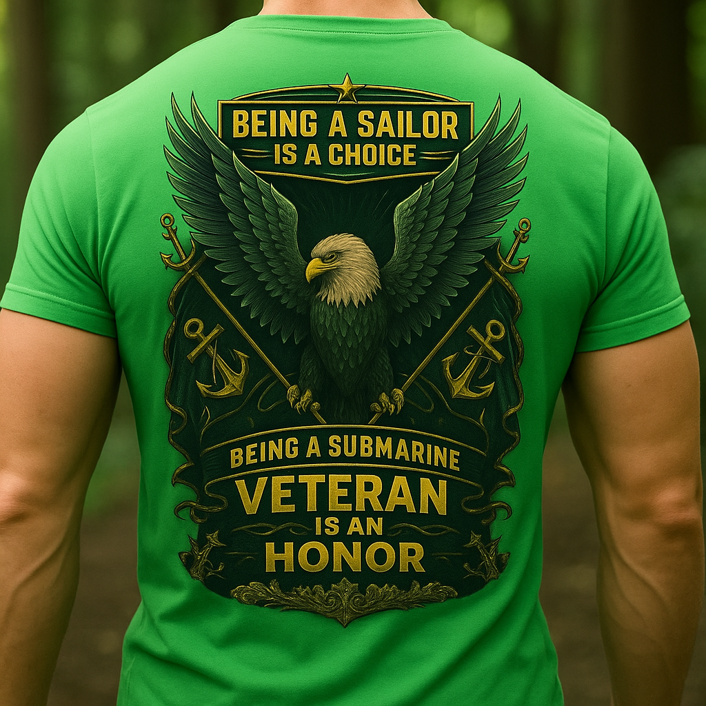 PROUD US NAVY SAILOR MILITARY EAGLE TEE