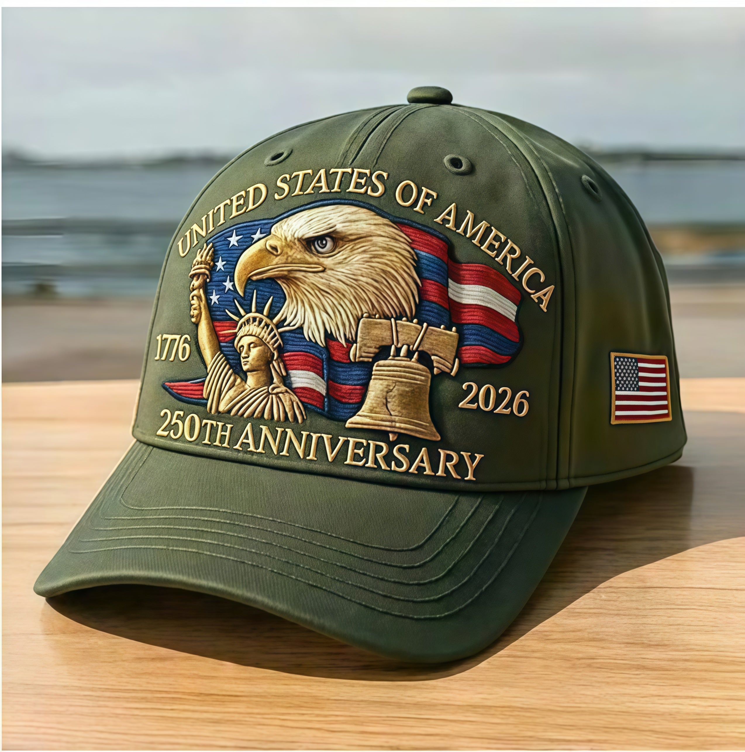 Eagle & Liberty – United States 250th Anniversary Hat