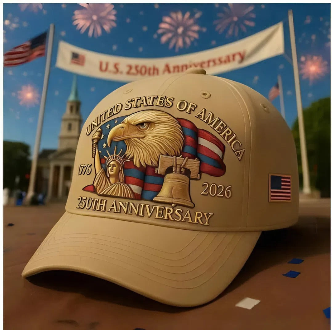 Eagle & Liberty – United States 250th Anniversary Hat