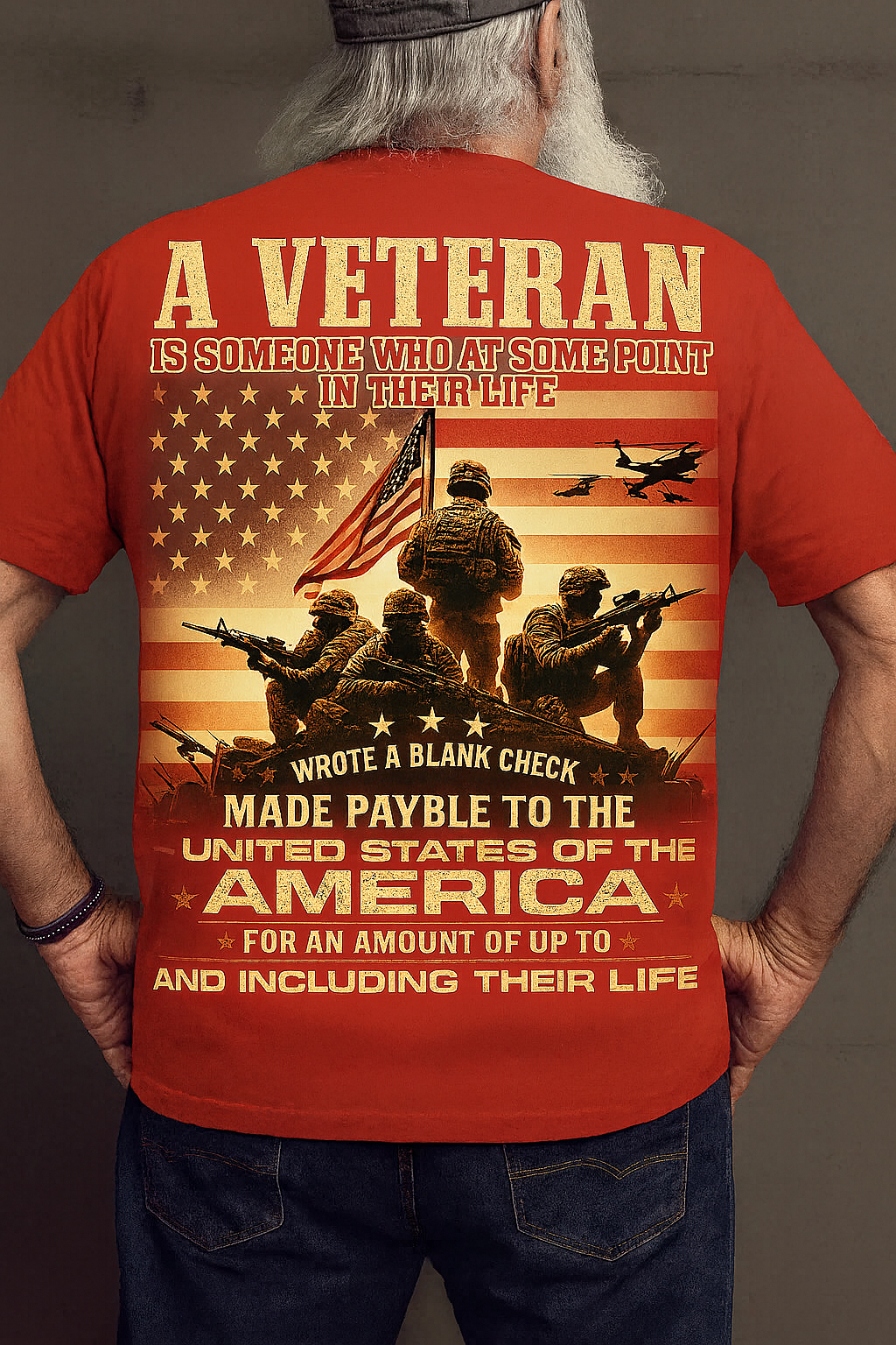 For Those Who Signed with Their Life – Veterans Tee