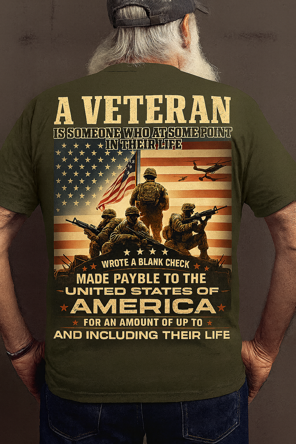 For Those Who Signed with Their Life – Veterans Tee