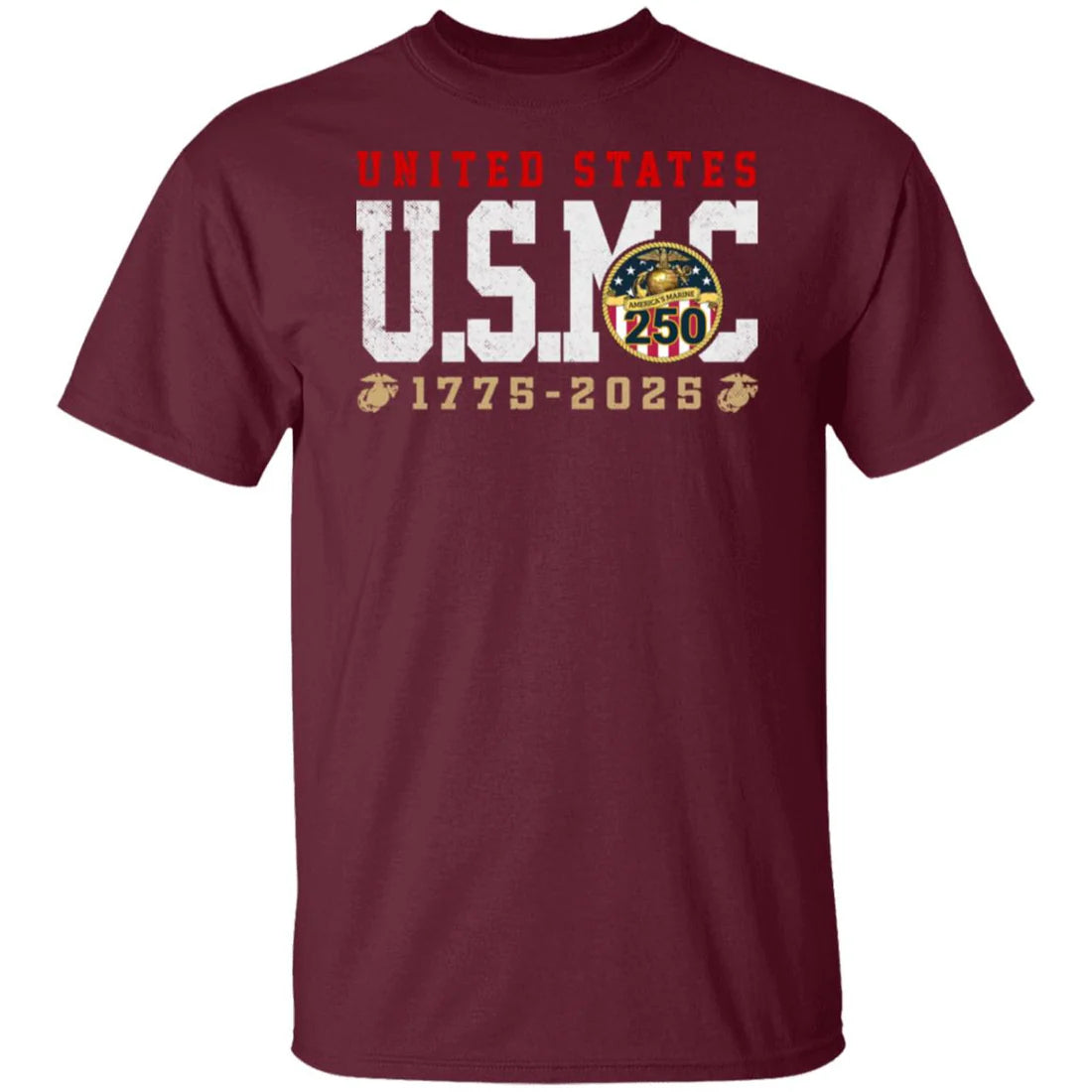 America's Marine 250 Front T-Shirt