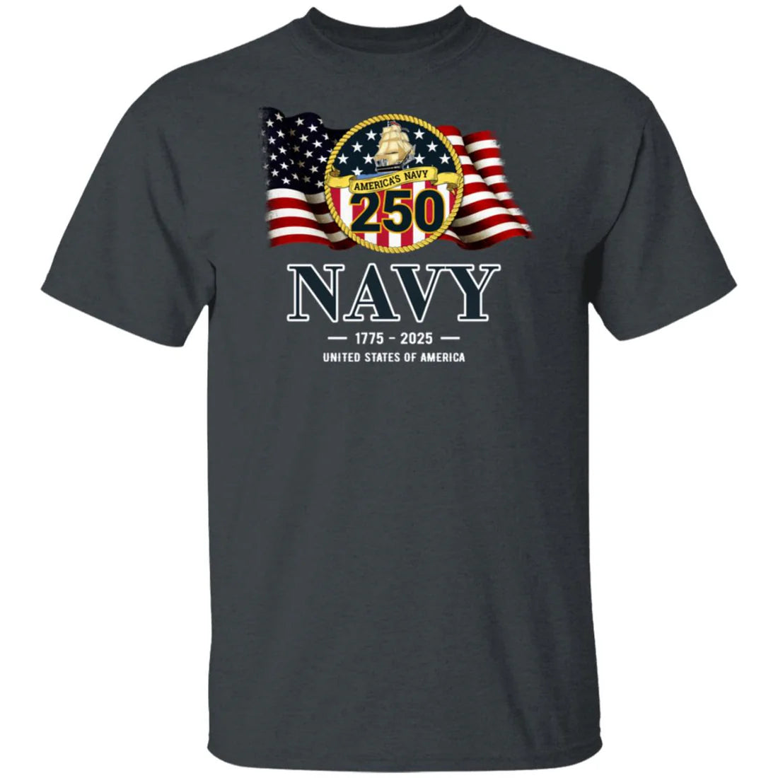 US Navy 250 United States Of America Classic T-Shirt