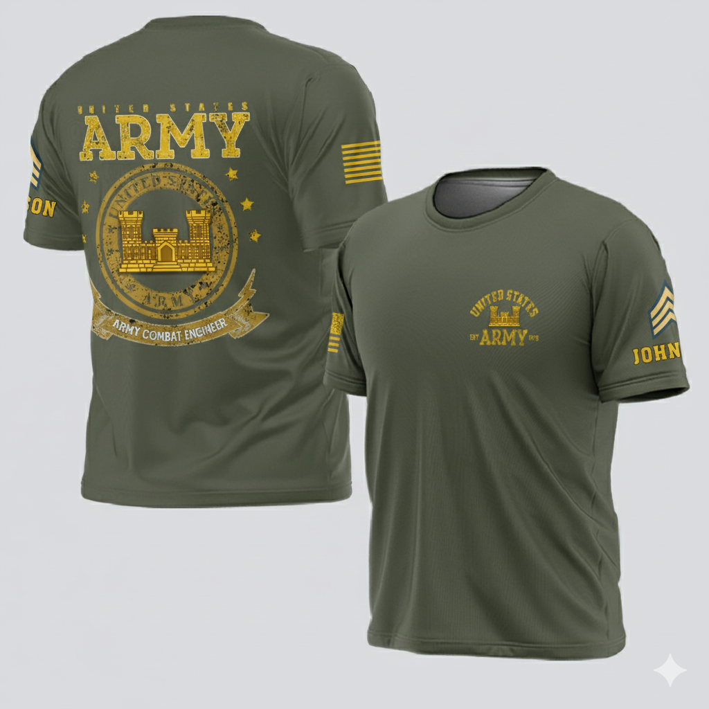 Customized United States Army Combat Engineer