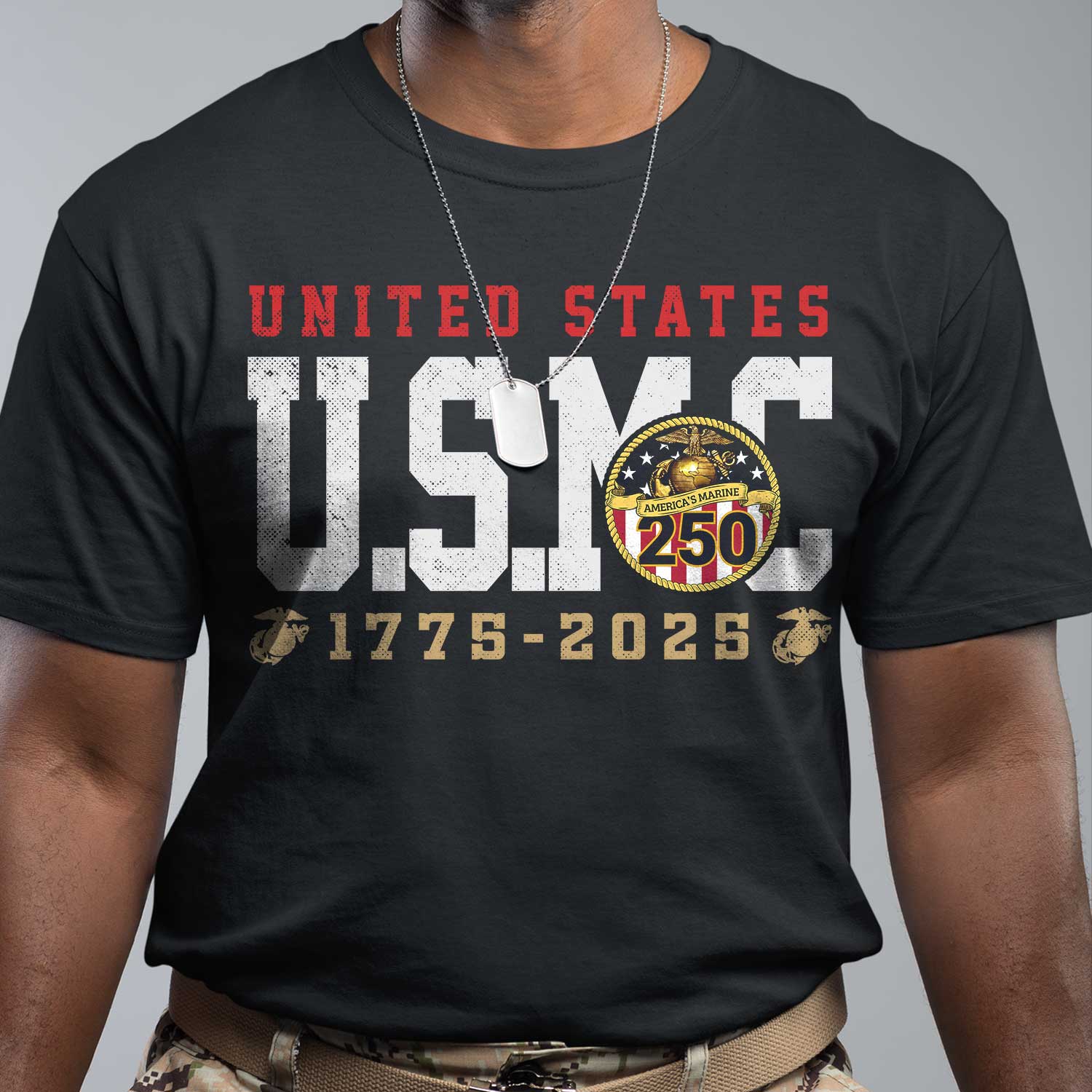 America's Marine 250 Front T-Shirt