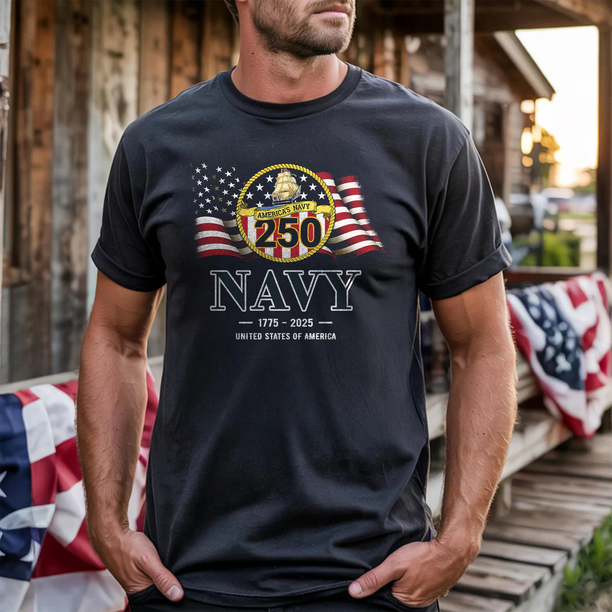 US Navy 250 United States Of America Classic T-Shirt
