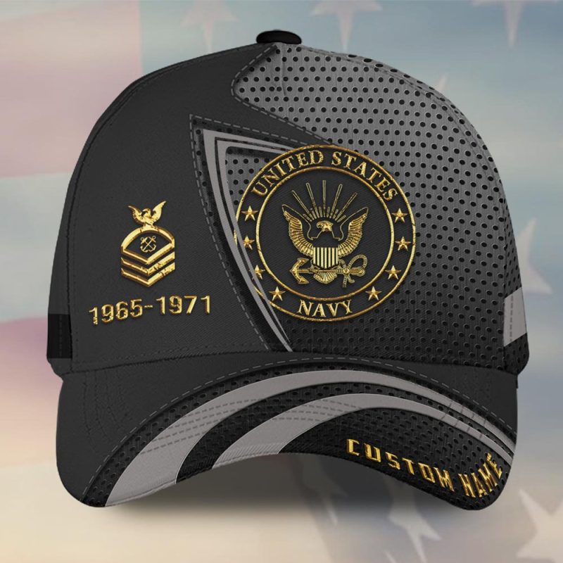 Customized U.S Veteran Proudly Served – Hat All Over Printed