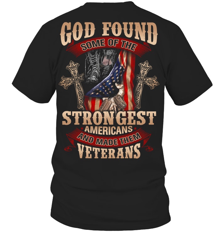 Classic Veteran Pride Shirt – Strongest Americans Design