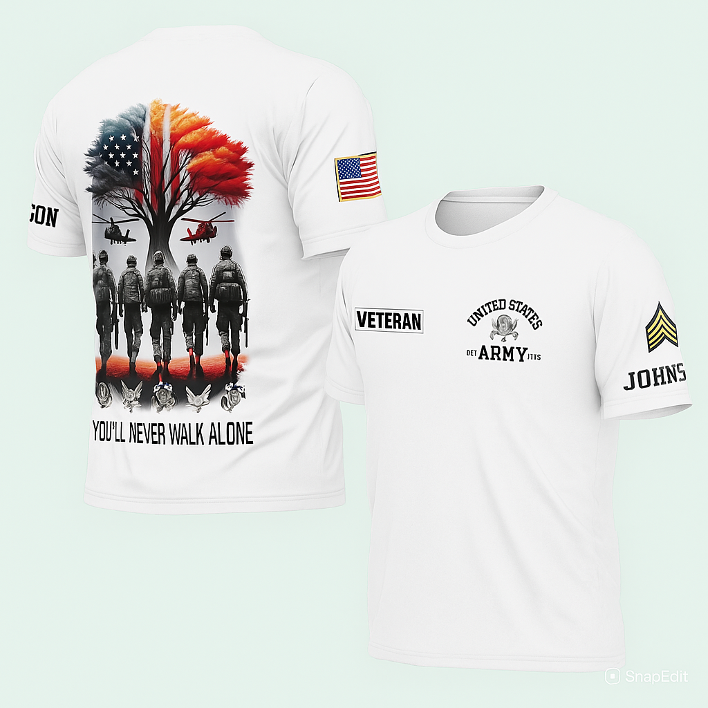 The Shirt That Honors Every Step You Took