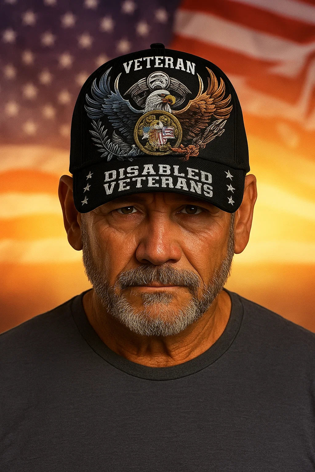 Premium US Disabled Veterans Cap