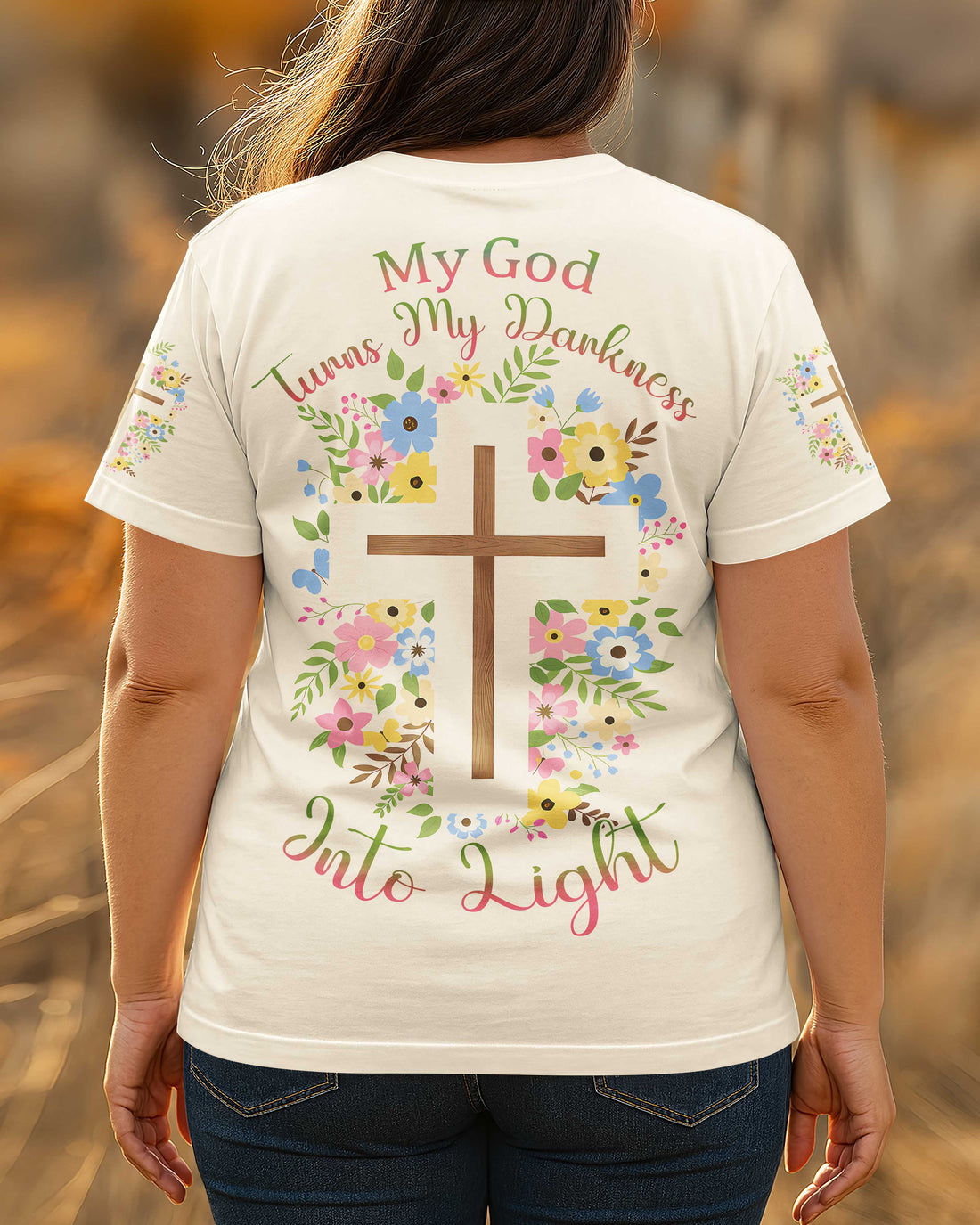 My God Turns My Darkness Into Light T-Shirt