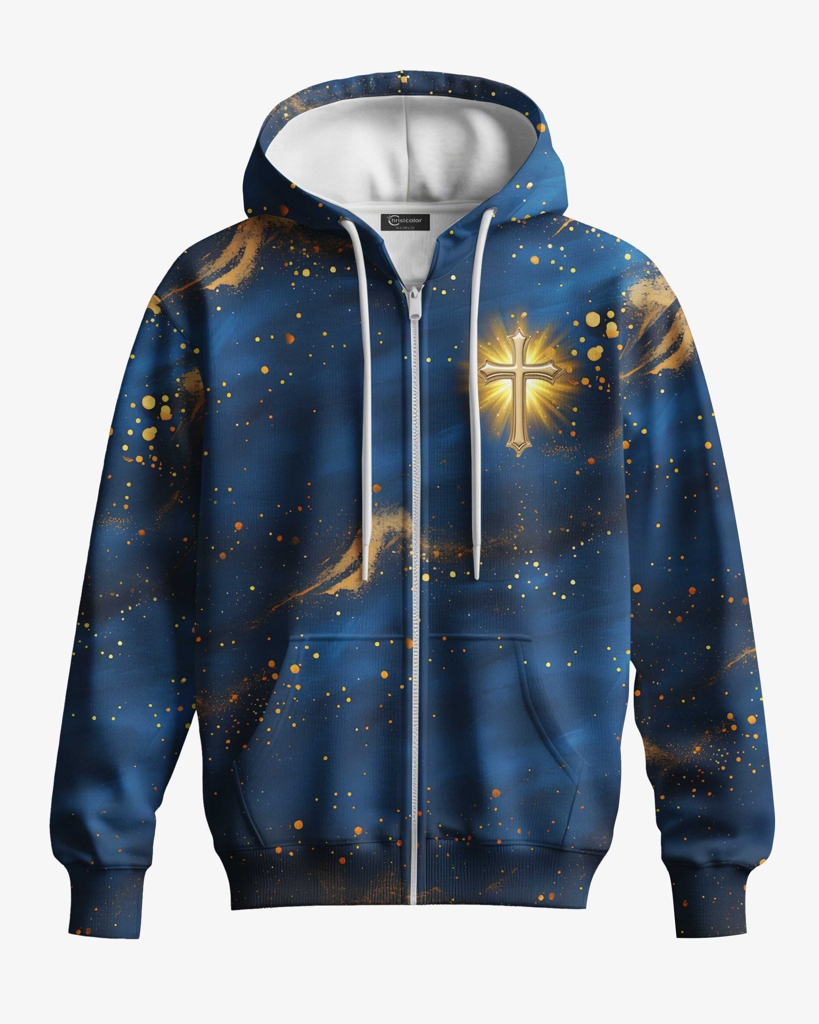 Faith Hope Love & Salvation All Over Print Zip Hoodie