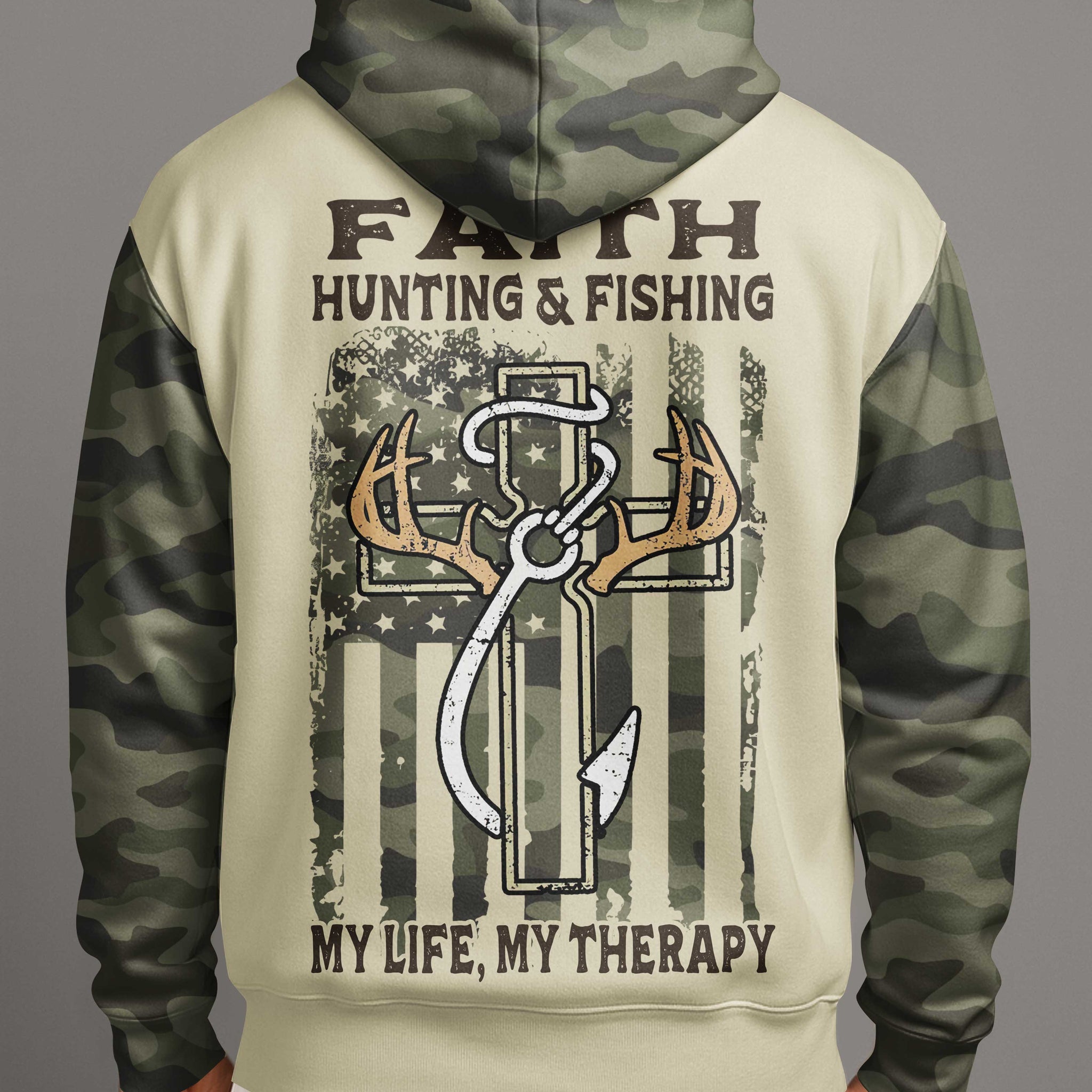 Hunting & Fishing Therapy Hoodie