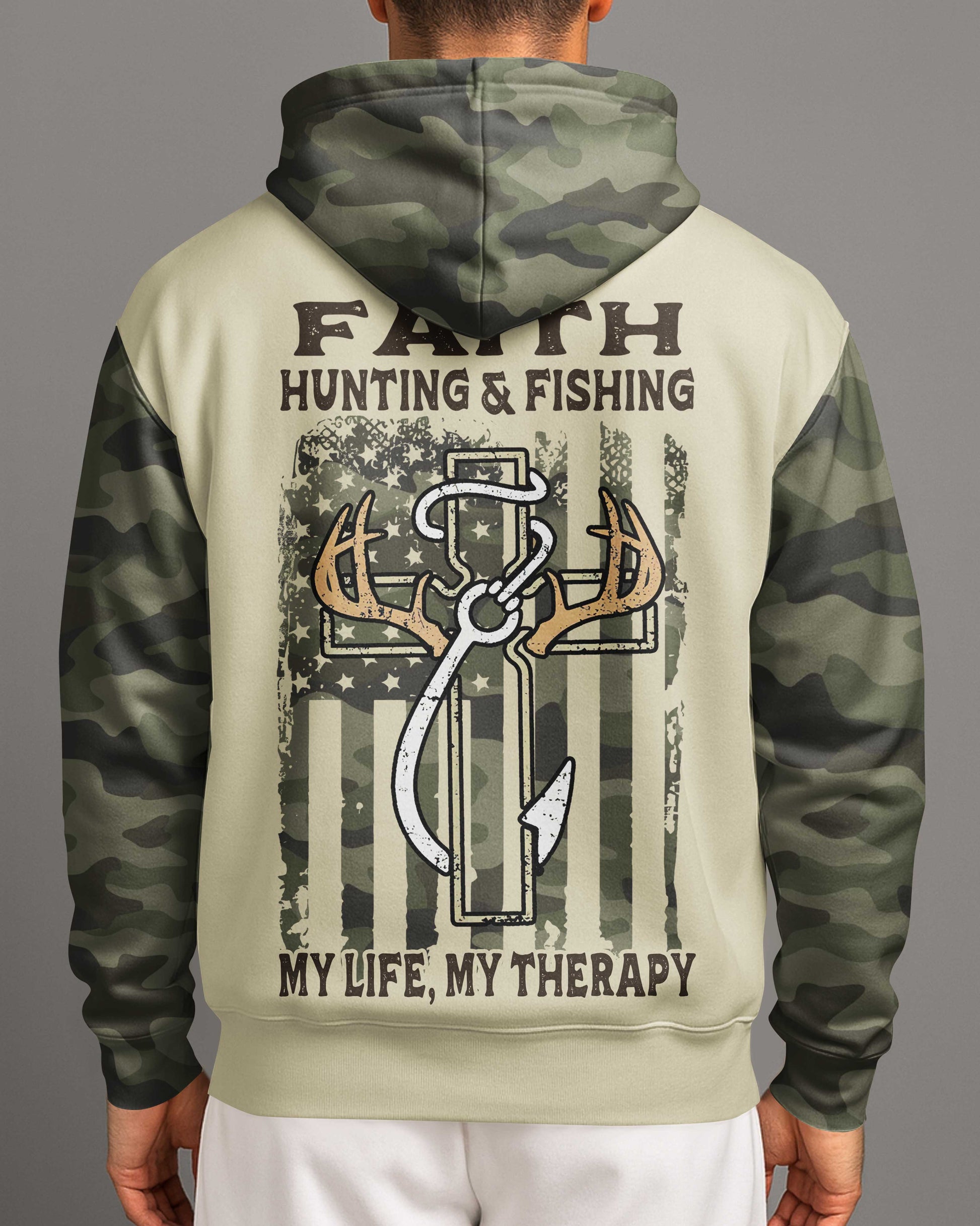 Hunting & Fishing Therapy Hoodie