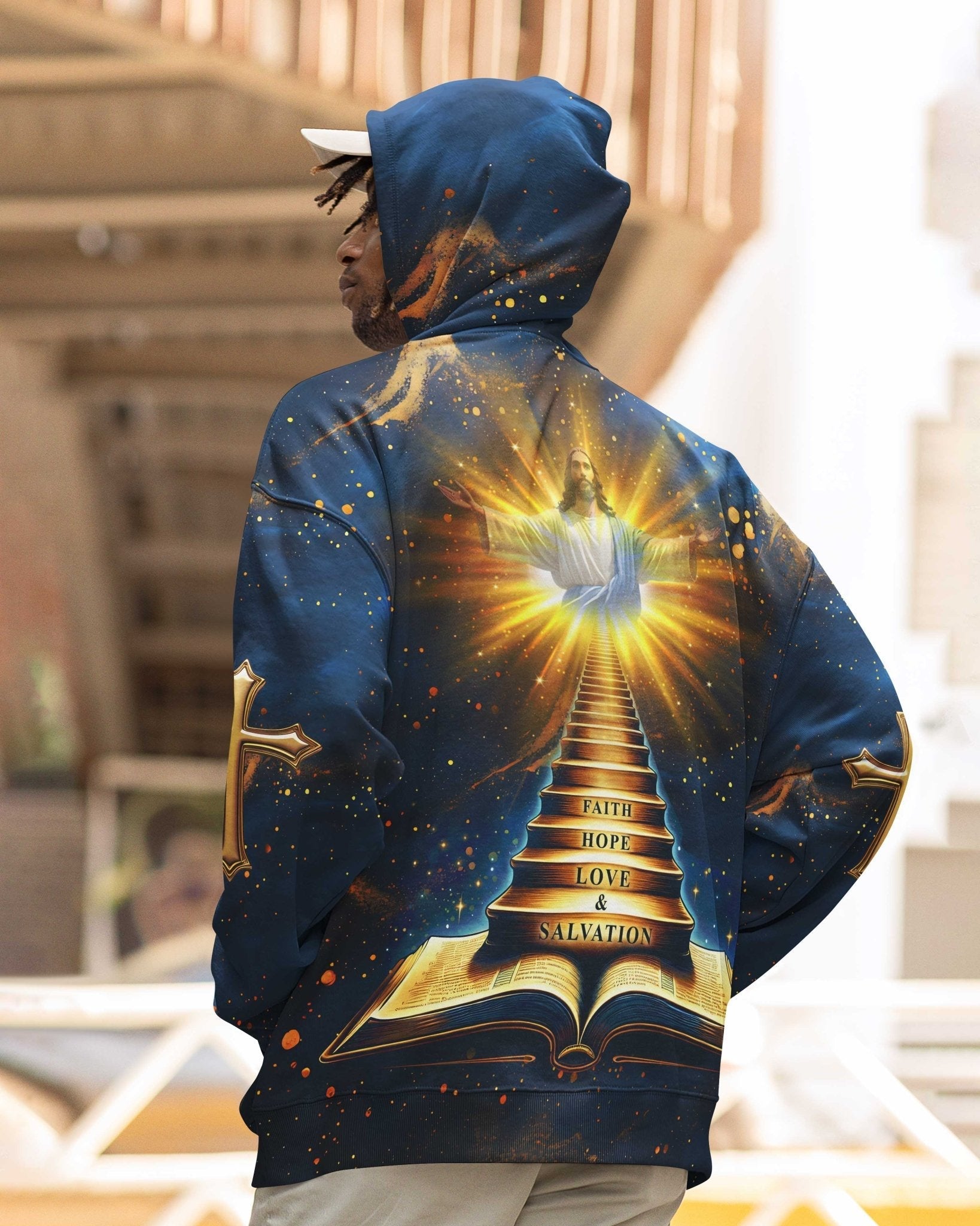 Faith Hope Love & Salvation All Over Print Hoodie