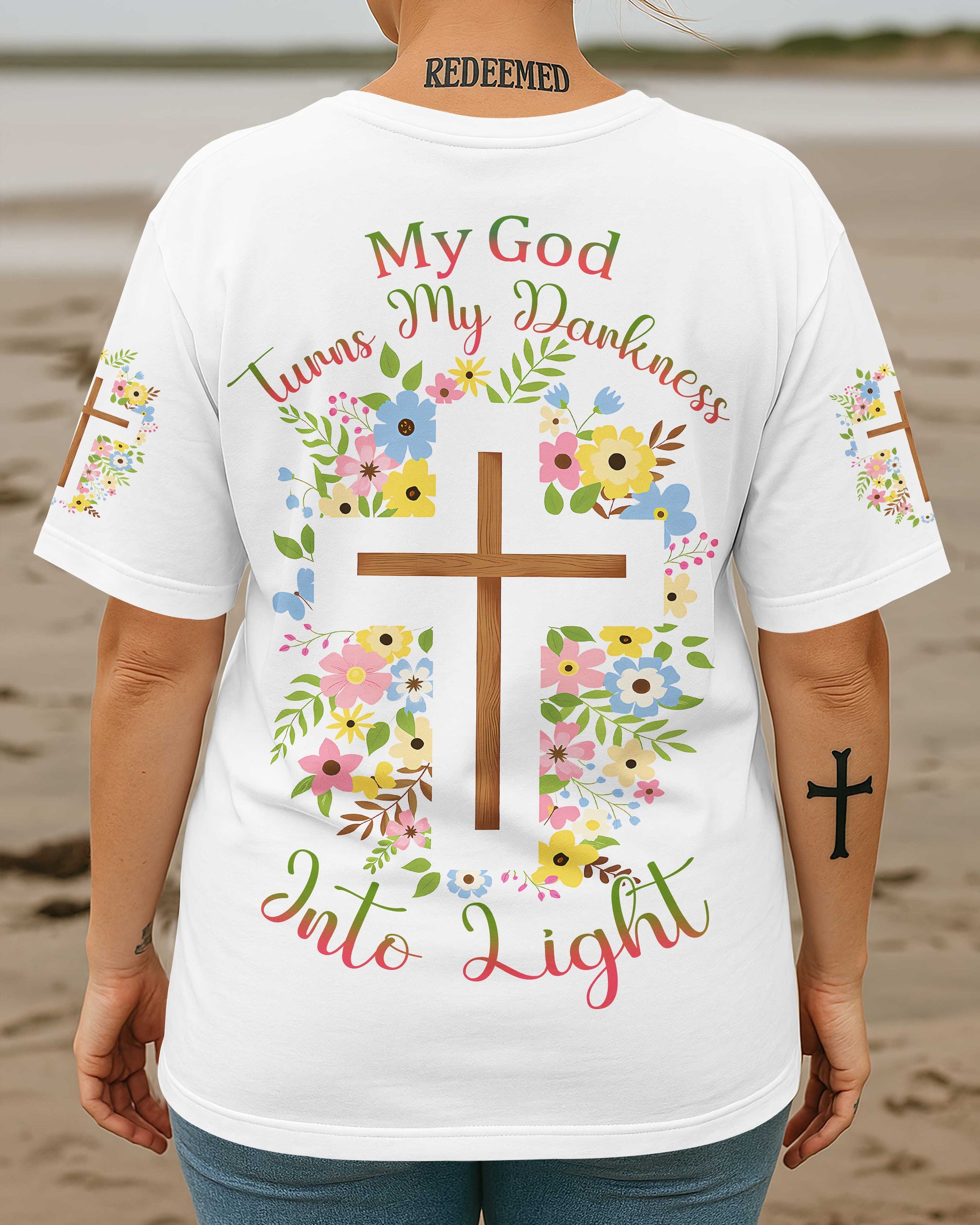 My God Turns My Darkness Into Light T-Shirt