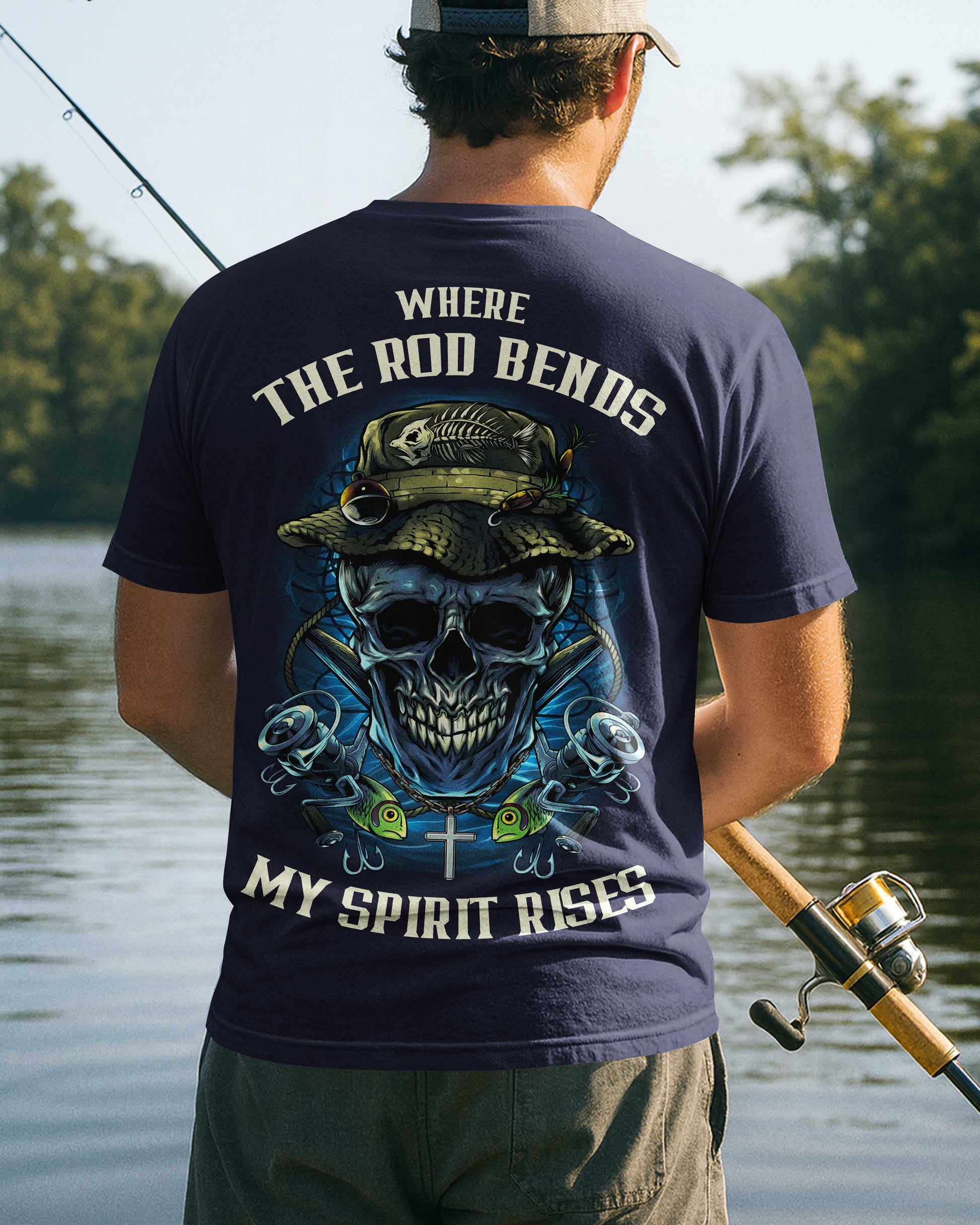 Where The Rod Bends T-Shirt