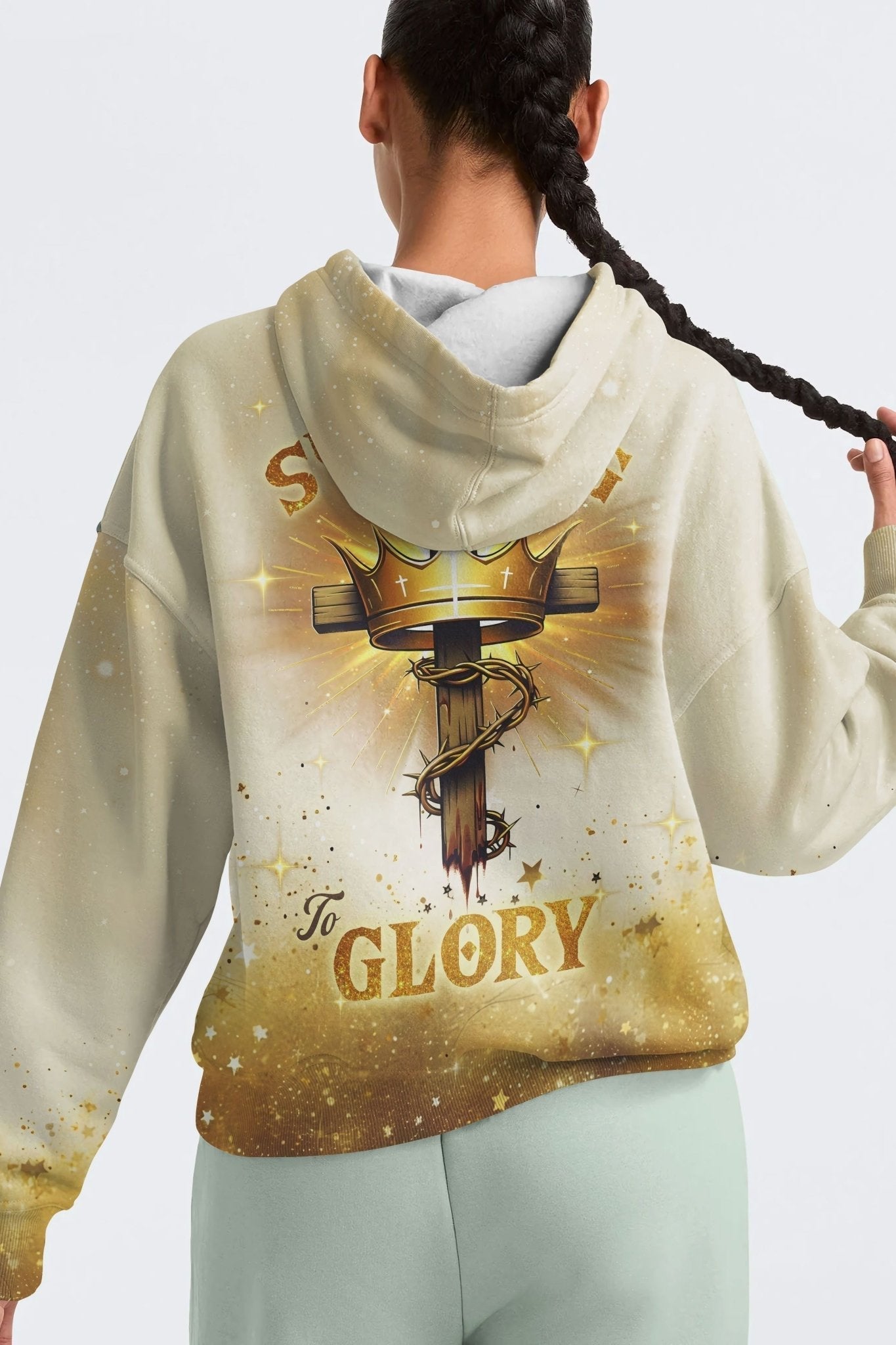 From Suffering To Glory All Over Print Hoodie