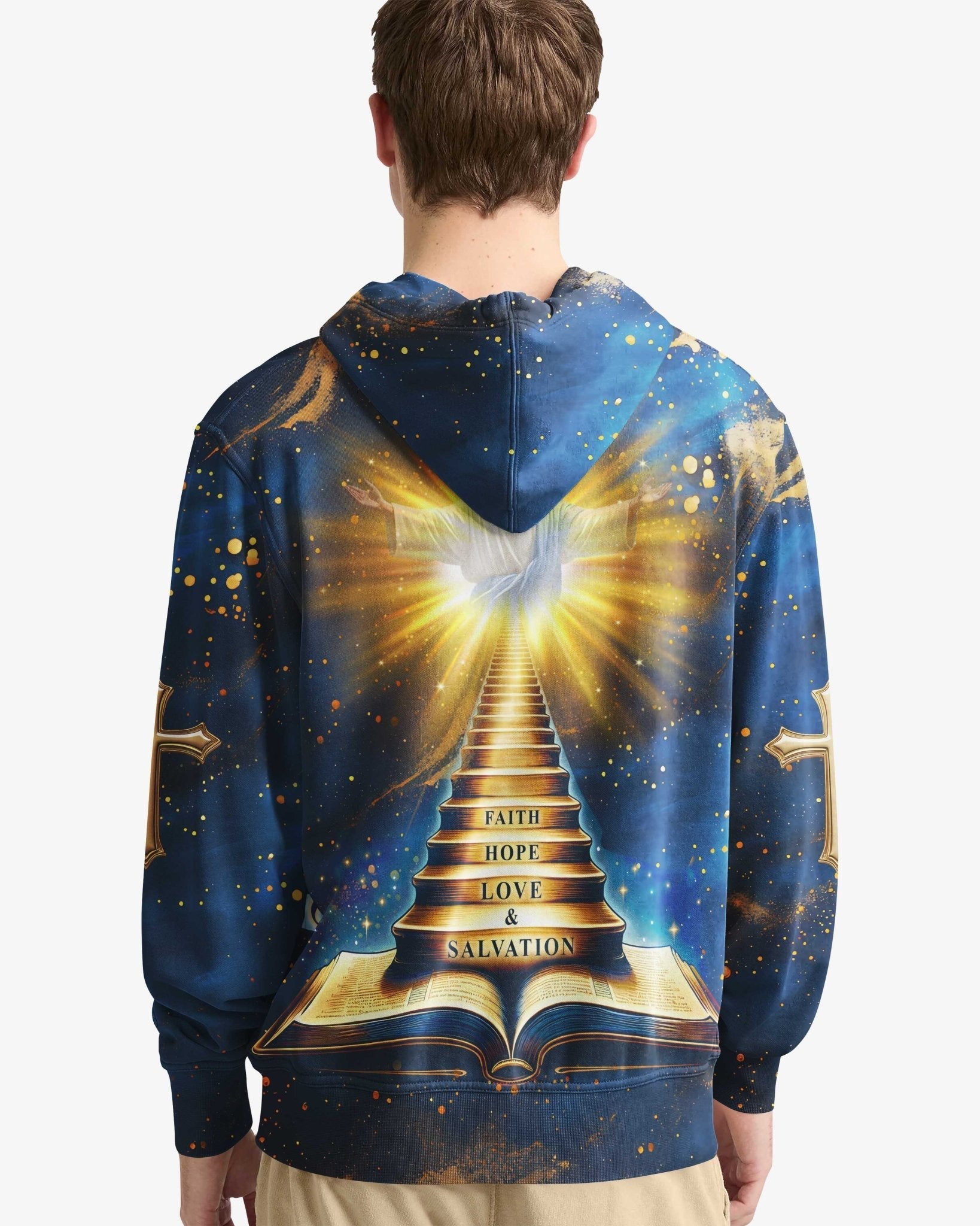 Faith Hope Love & Salvation All Over Print Hoodie
