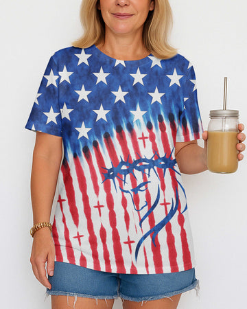 Faith In The Flag All Over Print T-Shirt