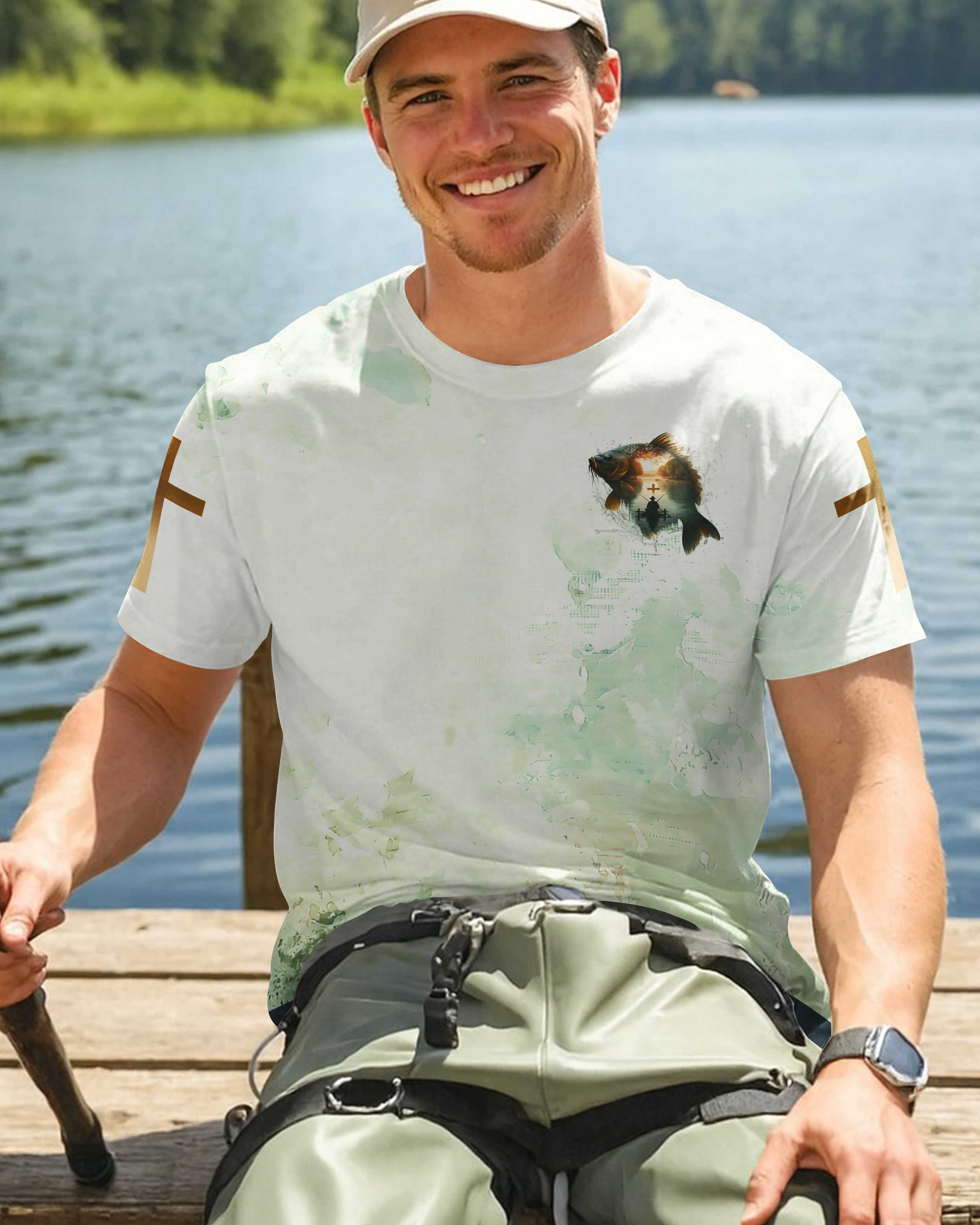 Follow Me And I Will Make You Fisher Of Men All Over Print T-Shirt