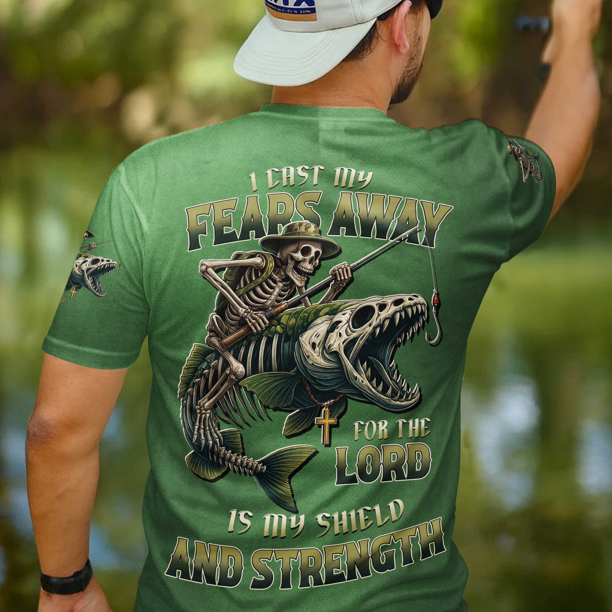 I Cast My Fears Away For The Lord Is My Shield And Strength T-Shirt