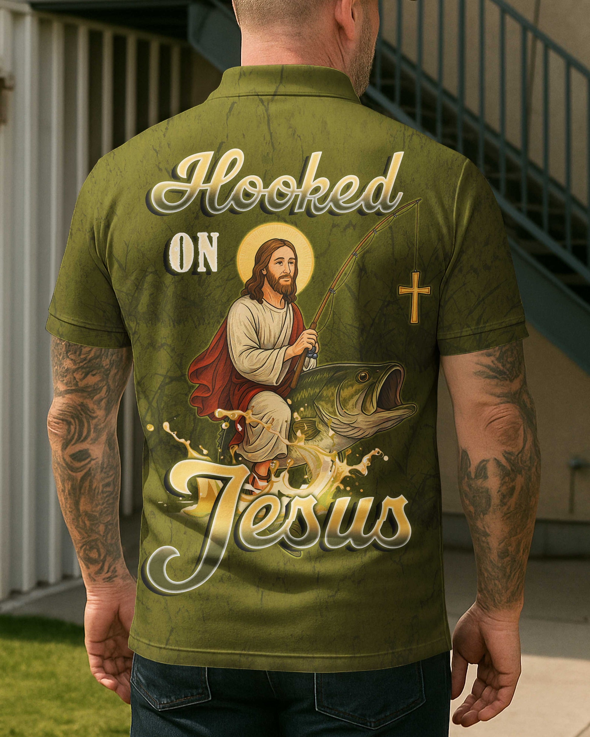 Hooked On Jesus Shirt