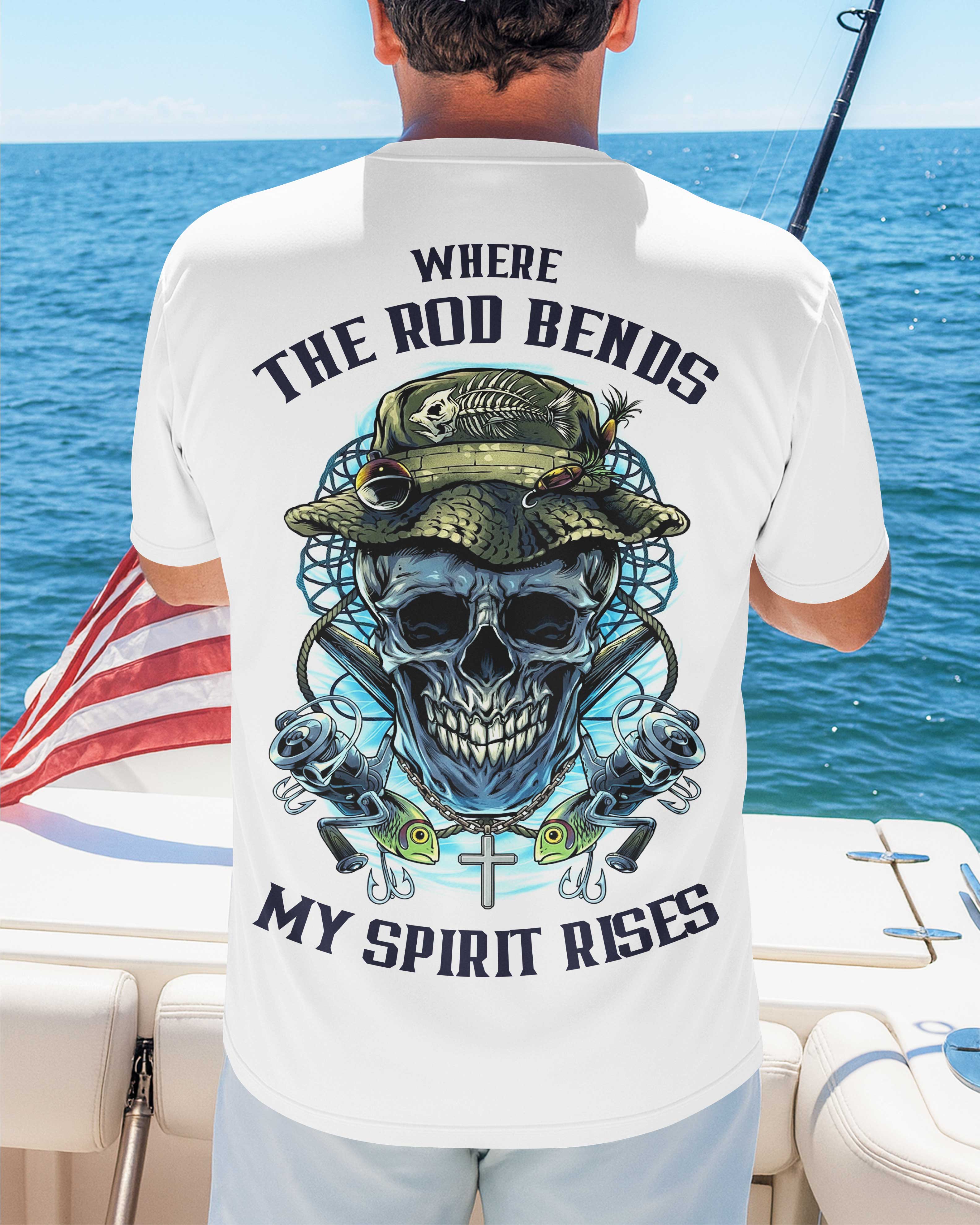Where The Rod Bends T-Shirt